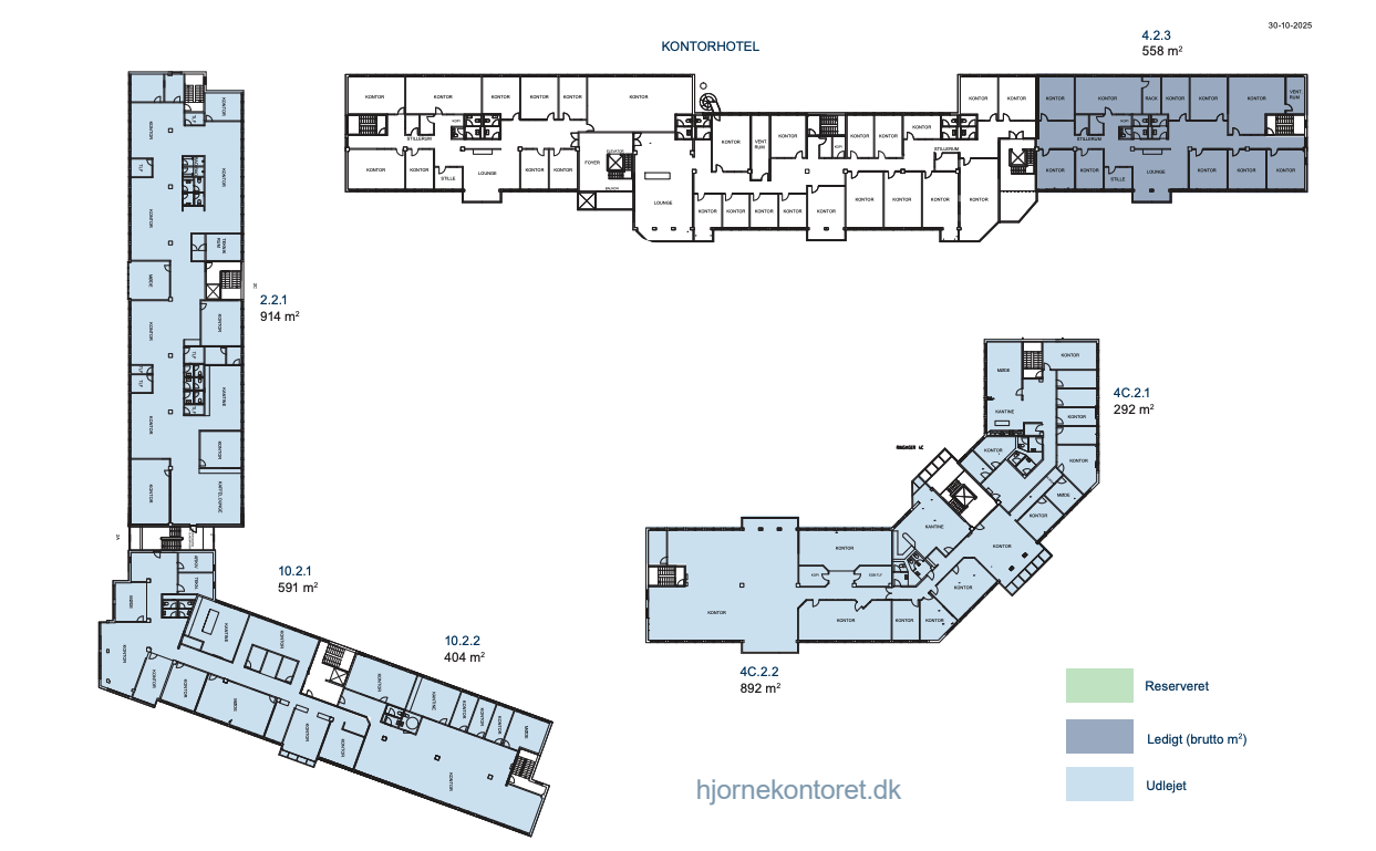 Plantegning - 2. sal