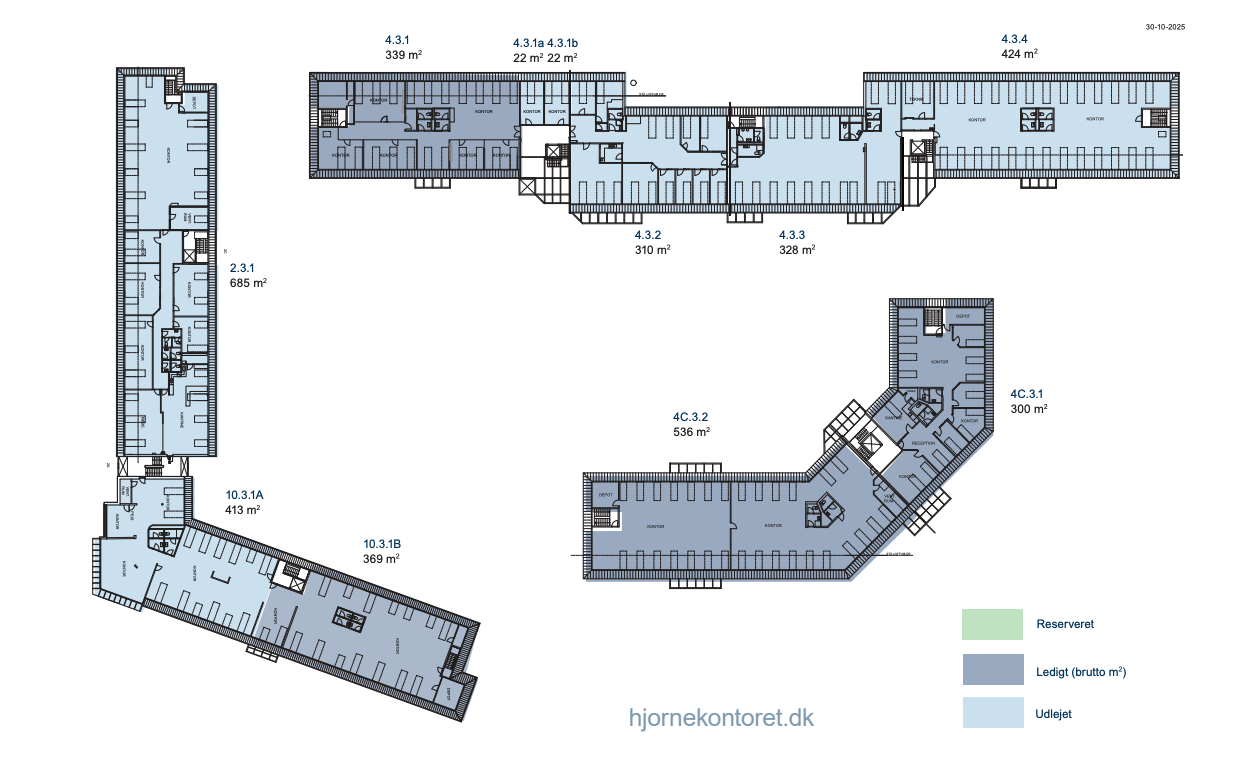 Plantegning - 3. sal